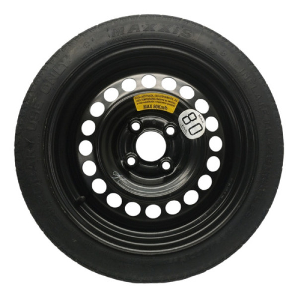 Roda Estepe T125/70 D15 95m Nissan Versa Advance 2022 1.6 