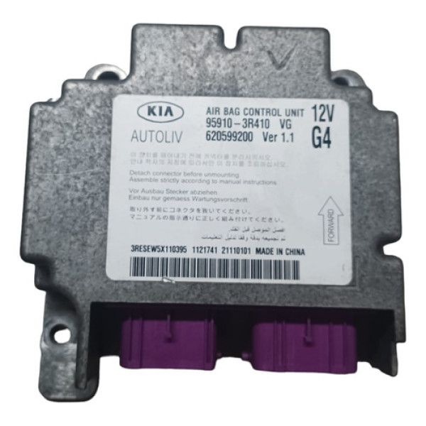 Módulo Air Bag Kia Cadenza 2011 3.5 V6 Não Acionado 