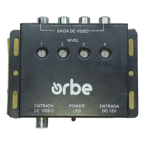 Amplificador Sinal De Vídeo 4 Saidas 