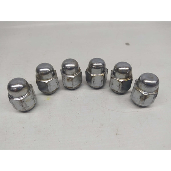 Porca Roda Kia Mohave Ex 2010 Jg Com 6 Peças 