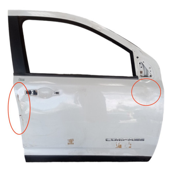 Porta Dianteira Direita Jeep Compass 2.0 2013 Aut C/ Detalhe