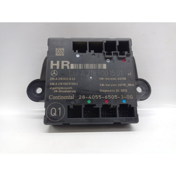 Módulo Porta Traseira Direita Mercedes C200 2014 1.8 Cgi