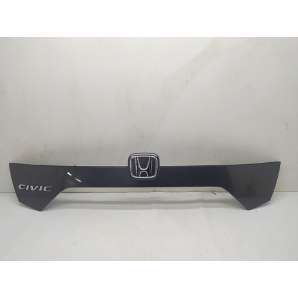Aplique Tampa Traseira Honda Civic G10 2018 2.0