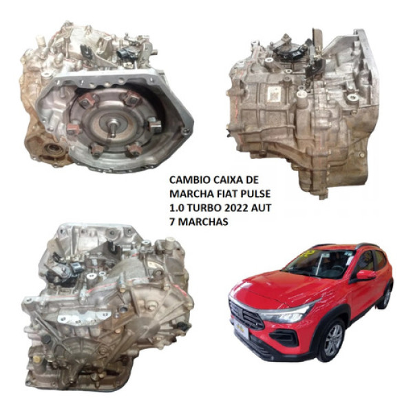 Caixa Marcha Câmbio Fiat Pulse 7 Marcha 1.0 Turb 2022 Aut 03