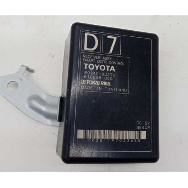 Modulo Sensor Chuva Toyota Yaris