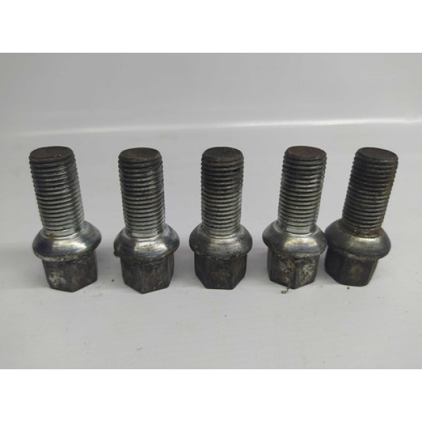 Parafuso Roda Volkswagen Jetta 2008 Jogo Com 5 Peças 