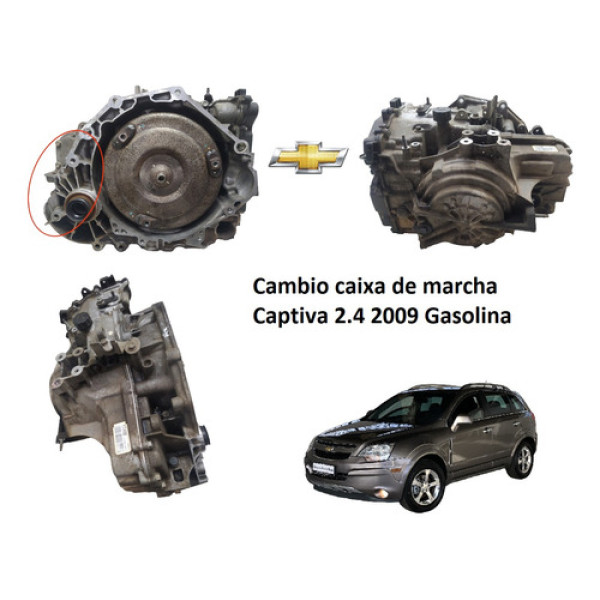Câmbio Caixa Marcha Captiva Sport 2011 2.4 Aut 6 Marchas 01
