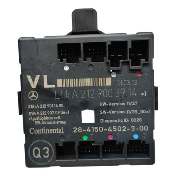 Modulo Porta Dianteira Esquerda Mercedes C180 2013 1.6 Aut