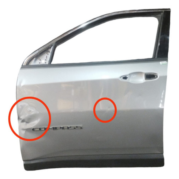 Porta Dianteira Esquerda Jeep Compass Longitude 2023 1.3
