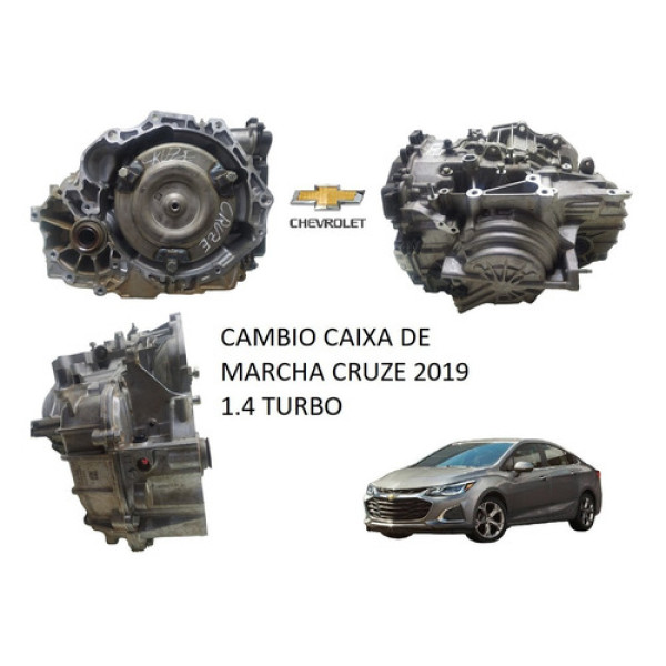 Câmbio Caixa De Marcha Cruze Ltz 1.4 2018 Turbo 16v