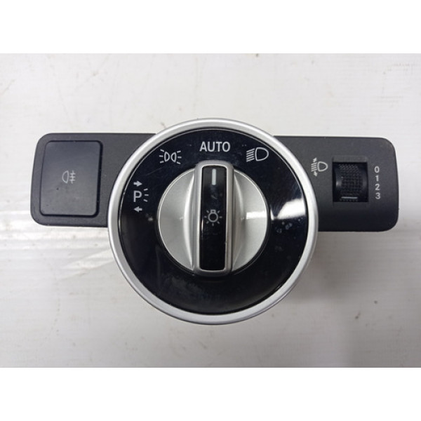 Botão Chave Farol Milha Mercedes C180 Cgi 2012 