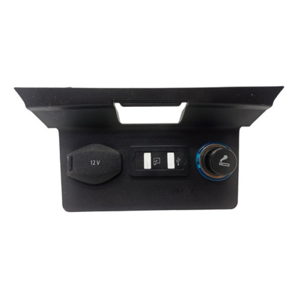Moldura Tomada 12v Usb Chery Tiggo 5x 1.5 Turbo 2021 Aut 