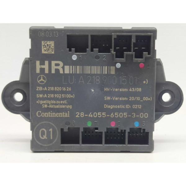 Módulo De Porta Traseira Direita Mercedes C200 Cgi 1.8 2913