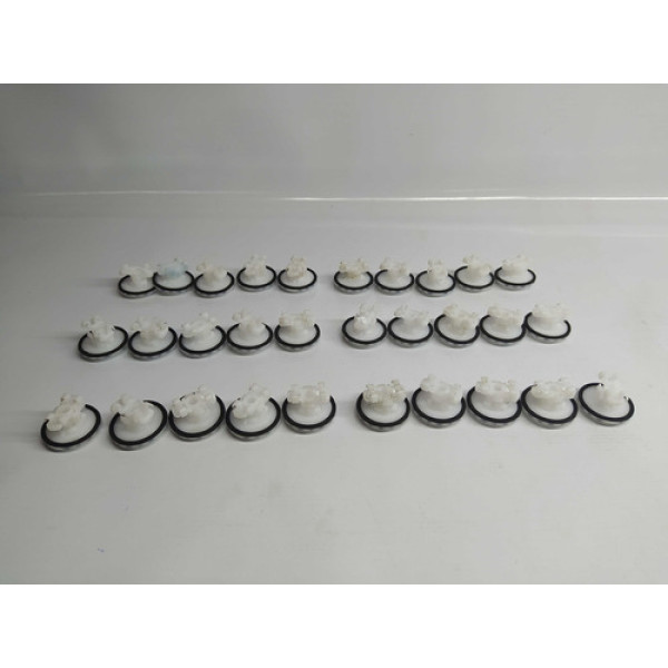 Grampos Fixa Suporte Maquina Vidro Renegade Kit Com 30 