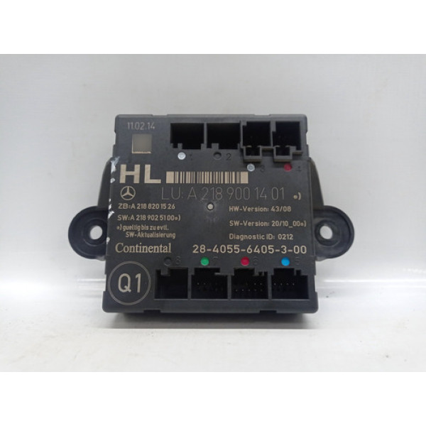 Módulo Porta Traseira Esquerda Mercedes C200 1.8 Cgi