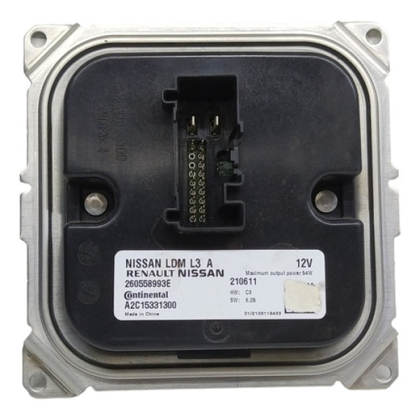 Reator Led Farol Nissan Kicks Direct 1.6 2020