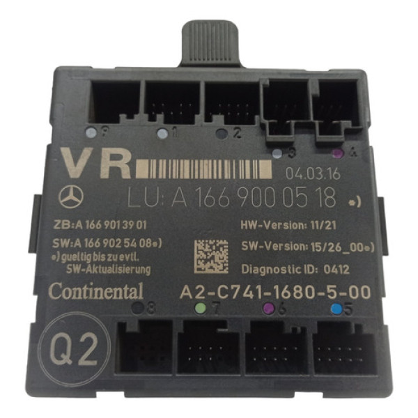 Módulo Porta Dianteira Direita Mercedes Cla 200 1.6 2016 