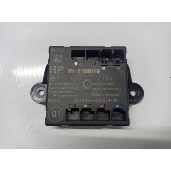 Modulo Porta Traseira Direita Mercedes C180 2012