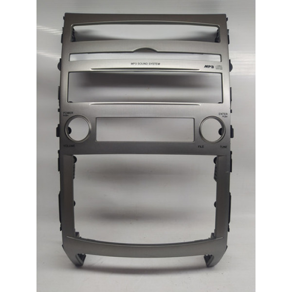 Moldura Painel Central Rádio Hyundai Veracruz 3.8 2007 