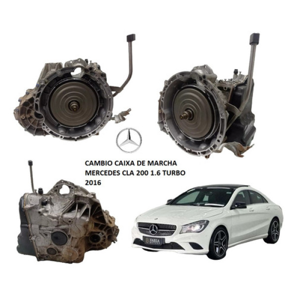 Câmbio Caixa Marcha Mercedes Benz Cla 200 1.6 Turbo 2016 07