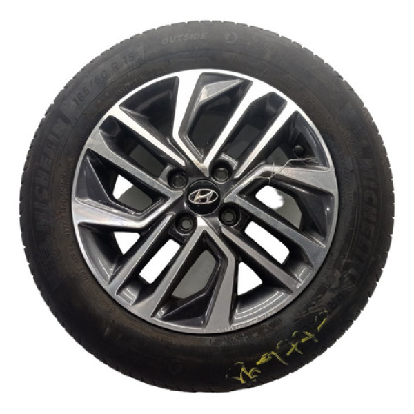 Roda Com Pneu Hb20 Michelin 185/60 R15  