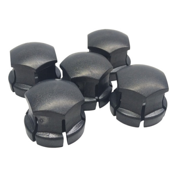 Capa Porca Roda Volvo Xc40 Recharge  2022 5 Peças 