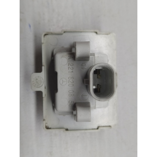 Lanterna Placa Mercedes C200 Cgi 1.8 2013 Led