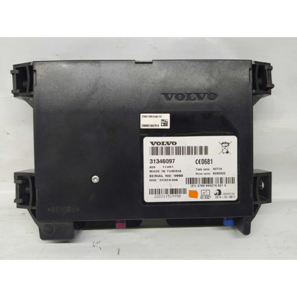 Módulo Multimidia Volvo Xc60 T5 2012  31346097