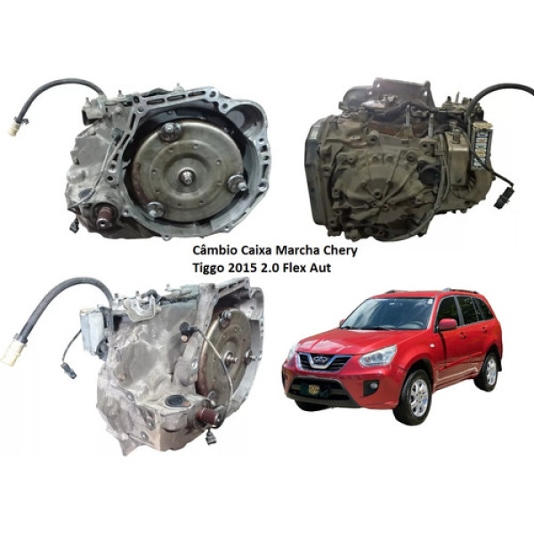 Câmbio Caixa Marcha Chery Tiggo 2015 2.0 Aut 05