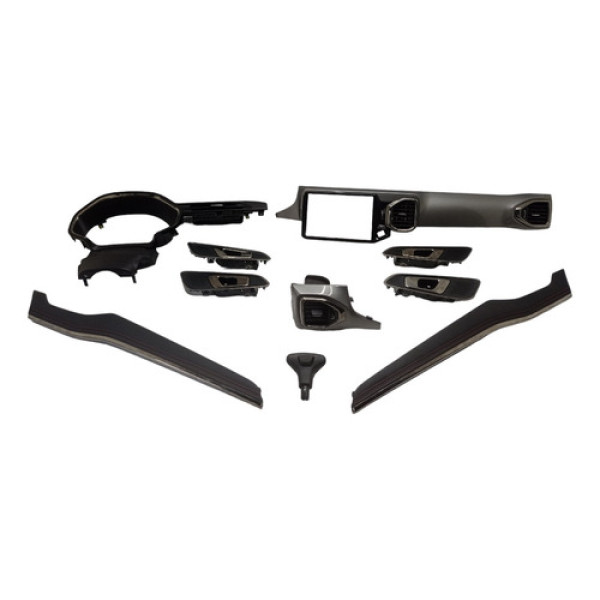 Kit Acabamento Painel Cromado Chery Tiggo 5x 1.5 Turbo 2021