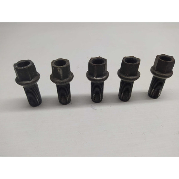 Parafuso Roda Vw Polo 2018 Jg Com 5 Peças 