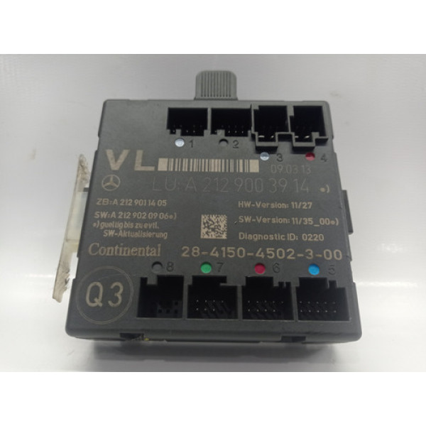 Módulo Porta Dianteiro Esquerdo Mercedes C200 1.8 Turbo 2013