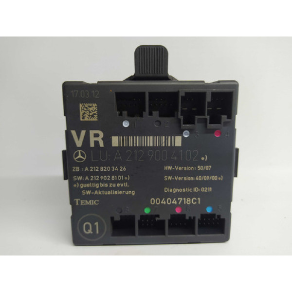 Módulo Conforto Porta Dianteira Direita Mercedes C180 2012 