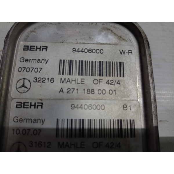 Refrigerador De Óleo Do Motor C200 Kompressor 2008 1.8 Aut