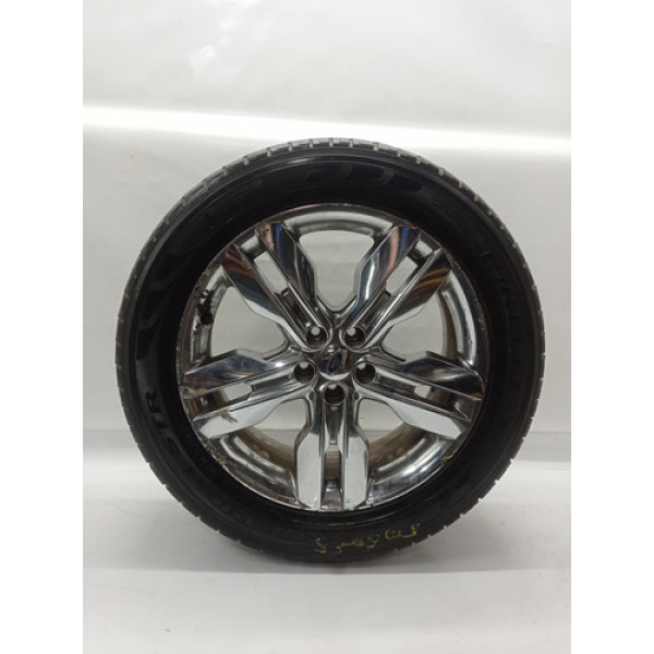 Roda Com Pneu 265/50 R20 Ford Edge 2011 3.5 V6 Limited