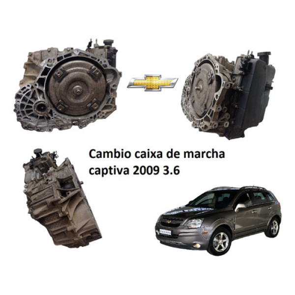 Câmbio Caixa Marcha Captiva 2010 3.6 V6