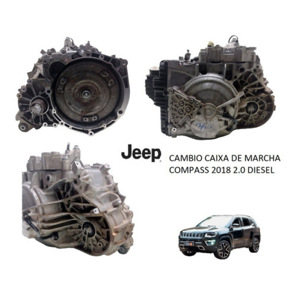 Câmbio Caixa De Marcha Compass Diesel 2.0 Aut 2018 Limited