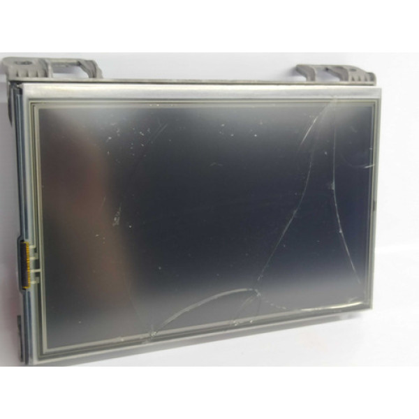 Tela Display Multimidia Peugeot 2008 2017 Tela Trincada 