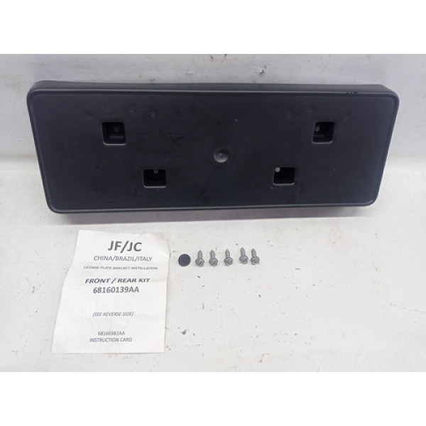 Acabamento Suporte De Placa Jeep Grand Cherokee 2010 3.6 V6