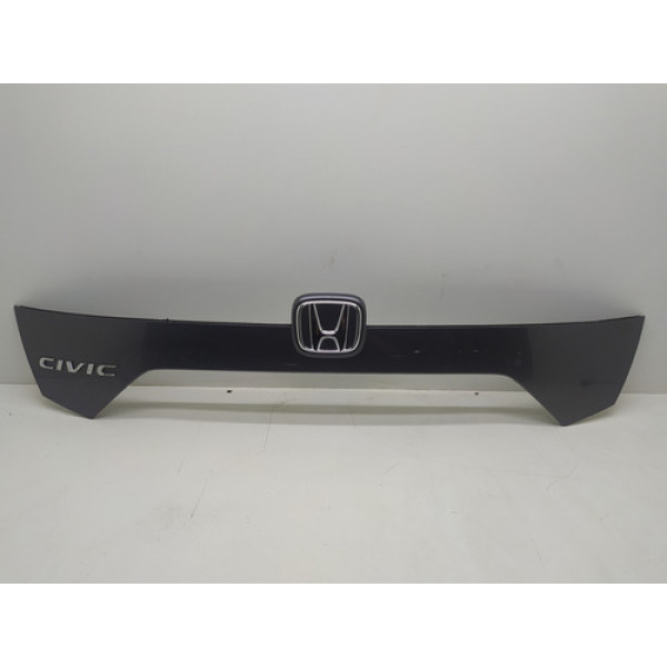 Aplique Tampa Traseira Honda Civic G10  2018