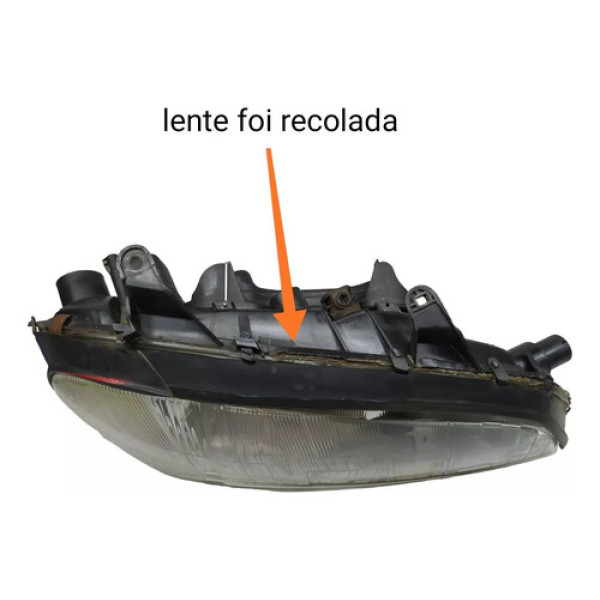 Farol Direito Gm Tigra 1.6 16v 1998  C/detalhes 