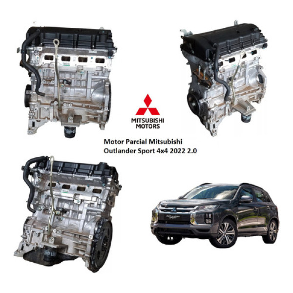 Motor Parcial Mitsubishi Outlander Sport 4x4 2022 2.0 05
