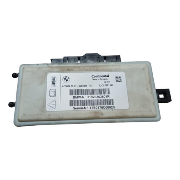 Módulo Controle Air Bag Bmw X3 2012 3.0 Acionado 