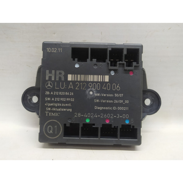 Módulo Porta Traseiro Direito C180 Cgi 2011 1.8 Aut