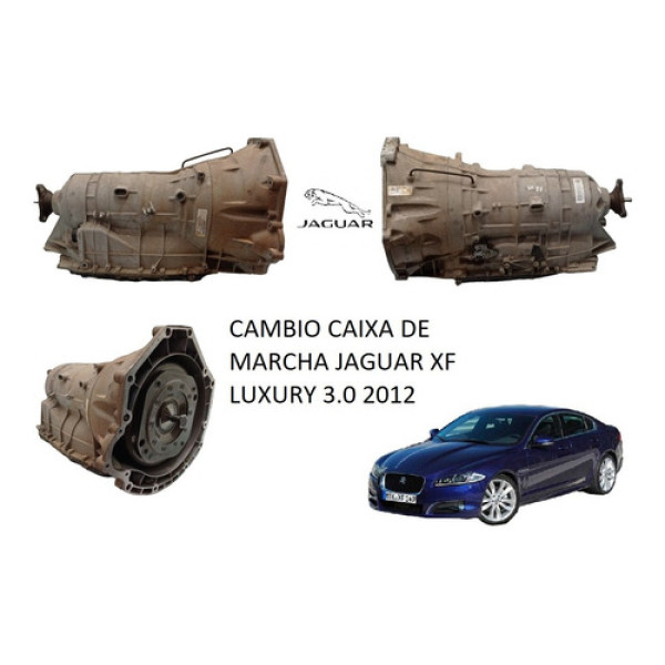 Câmbio Caixa De Marcha Jaguar Xf 2012 3.0 V6 Aut.