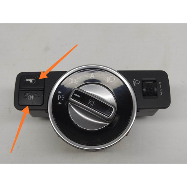 Chave De Farol Neblina Mercedes C180 Cgi Avantguard 2011 